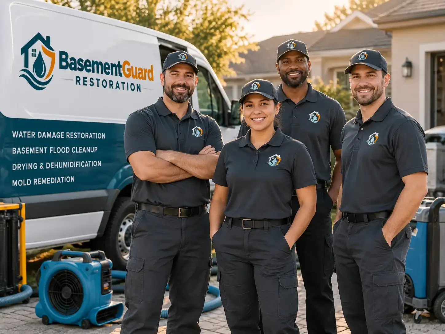 Basement Water Damage Restoration company in Century, FL